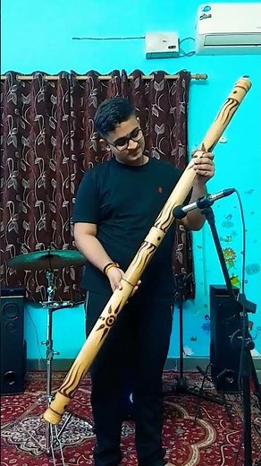Rain stick || Musical instrument || Rain sound effect #viral #rain #music ‪@raghavrhythms.‬