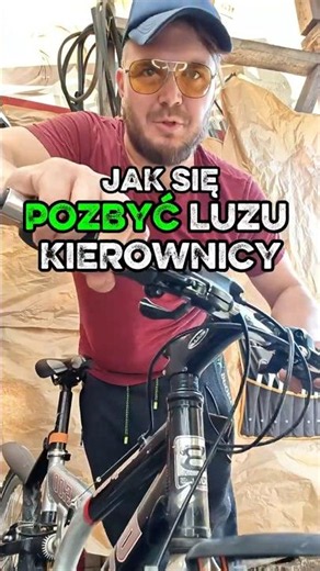 Jak usunąć luz kierownicy w rowerze? 🛠️ Prosty sposób! | Hrabia HaszTag #shorts #diy