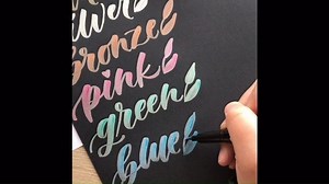 Our Metallic Brush Pens are the definition of #oddlysatisfying. Don't just take our word for it. Now available online. http://bit.ly/2LiXOET Artwork created by Zebra Ambassador: @thesingingfinch | Zebra Pen