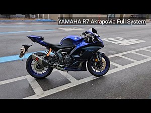 YAMAHA R7 아크라포빅 풀 시스템 (Akrapovic Full system)