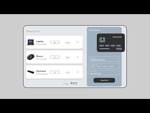 JavaFX UI: Payment Design