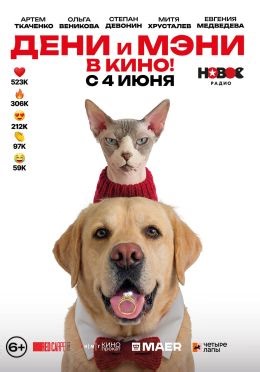 Дени и Мэни в кино! (2026) — Фильм.ру