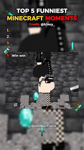 TOP 5 FUNNIEST MINECRAFT MOMENTS #minecraft #memes #viral
