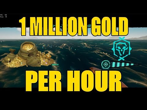 How to make 1 MILLION GOLD PER HOUR (EXPLOIT) | Sea of Thieves Money Glitch Tutorial