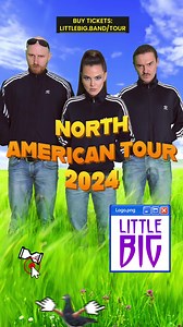 BUY TICKETS FOR OUR NORTH AMERICA TOUR 2024 NOW!!! https://littlebig.band/tour 🇺🇸 May 23 - Washington, DC @ Atlantis 🇺🇸 May 24 - Philadelphia, PA @ Brooklyn Bowl 🇺🇸 May 25 - Brooklyn, NY @ Brooklyn Steel 🇺🇸 May 26 - Boston, MA @ The Sinclair 🇨🇦 May 28 - Montreal, QC @ Club Soda 🇨🇦 May 29 - Toronto, ON @ The Opera House 🇺🇸 May 30 - Detroit, MI @ St. Andrew's 🇺🇸 May 31 - Chicago, IL @ Concord Music Hall 🇺🇸 June 1 - Minneapolis, MN @ Lyric at Skyway 🇨🇦 June 4 - Edmonton, AB @ Un