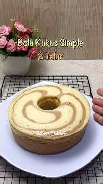 Bolu Kukus Simple 2 Telur #bolu #bolukukus #bolusimple #cemilan #resep #resepsimple
