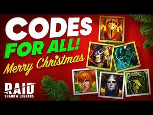 CHRISTMAS Gifts in Raid🎁Promo Codes Raid Shadow Legends🎄2025