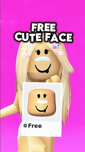 0 ROBUX FREE Cute Roblox Face 😍💕 – Super Adorable!