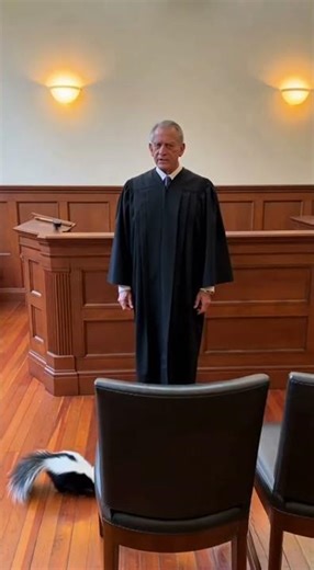 Funny courtroom joke: what did the judge say to the skunk?