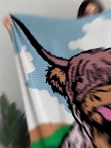 Highland Cow Crochet Blanket Pattern: Scottish Tapestry Afghan (PDF Pattern - Etsy