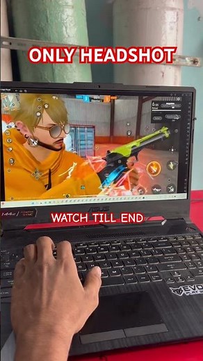 MY PC HANDCAM😱 HOW TO PLAY FREE FIRE 🖥️ 🔥 in laptop #freefire #shorts #kapilncr#pcsetup #ajjubhai