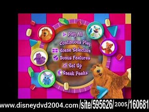 Bear in the Big Blue House Interactive DVD Menu