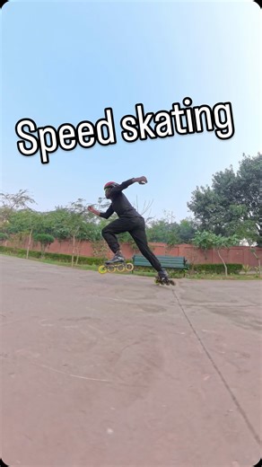 Rockstar Rajender on Instagram: "Speed skater Rockstar Rajender..#speedskater #professionalskater"