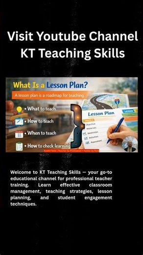 Lesson Planning Basics | Why Every Teacher Needs a Lesson Plan | Teacher Training Session