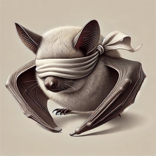 Blindfolded bats can navigate solely with echolocation