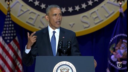 President Obama’s Farewell Address: Full Video and Text