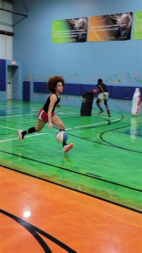 This is part of a fullcourt ballhandling and finishing warm-up where we get them moving, using different dribble moves, and finishing going at a fast pace. They're using retreat dribbles with different change of direction dribbles to finish. To schedule a free trial session, click the link in the bio or send me a DM today! #basketball #basketballtraining #youthbasketball #skilldevelopment #playerdevelopment #ballhandling #dribbling #finishing #handles #footwork #layup #basketballdrills #basketba