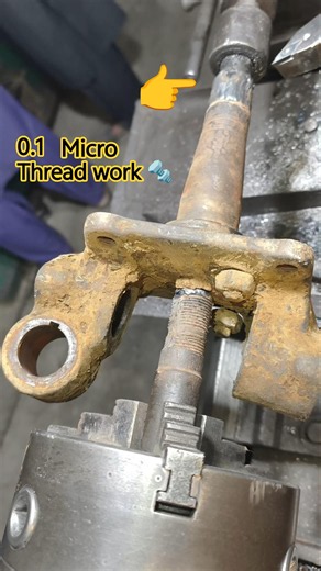 Creative my tools with micro💯 thread #lathe ✅#cut work #welding #machine #carbide #viral #shorts👍
