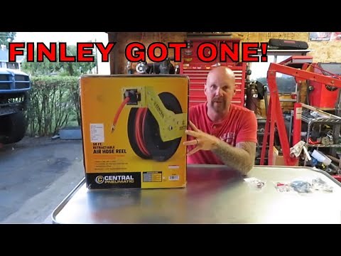 Harbor Freight Retractable Hose Real