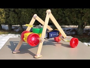 HOW TO MAKE AMAZING DIY ROBOT (Walking Robot)
