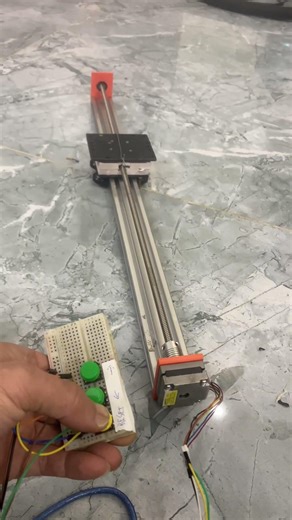 Control a Linear Slider with Just a Push Button! DIY Motion Project