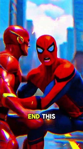 The Flash ne Spider-Man ko dhoya? 😱 #Shorts