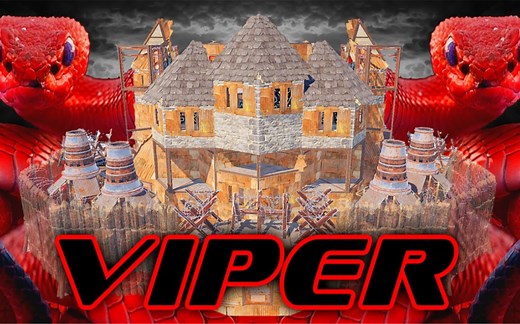 【RUST腐蚀】-3人bunker藏物资炮楼设计