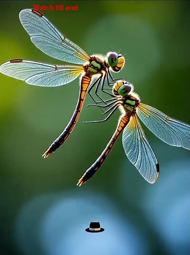 Fastest Eyes in Nature 👁️ | Dragonfly Speed Facts