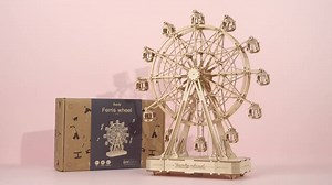 1.1K reactions · 216 shares | ☀This is a big wooden music box which could relax your mind and soul. Beautifully designed outlook with lovely tune "Around the World 80 Days ", this craft will reward your whole weekend！ | Rolife | Facebook
