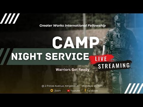 CAMP NIGHT SERVICE - WE DO NOT OWN THE RIGHTS TO THE SONGS PLAYED
