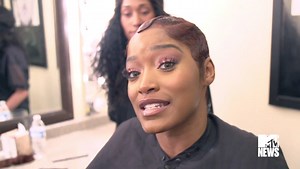 Go behind the scenes with Keke Palmer as she films her new video for “Wind Up.” 💕 | MTV News