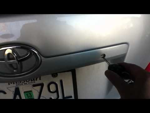 Trunk release latch "problem" fixed