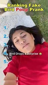 Funniest Fake Bird Poop Prank 😂💩