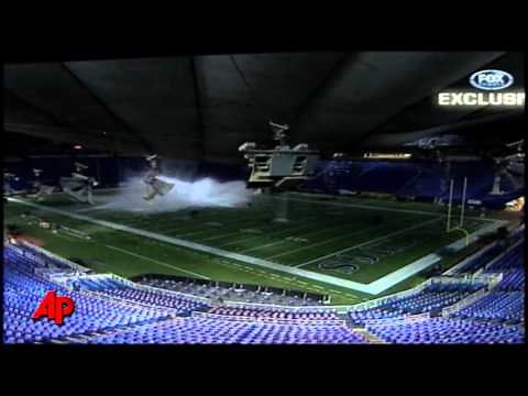 Raw Video: Snow Causes Metrodome Roof Collapse