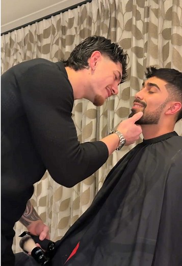 Barber Lip Prank: New Zealand's Most Handsome Indian Reaction