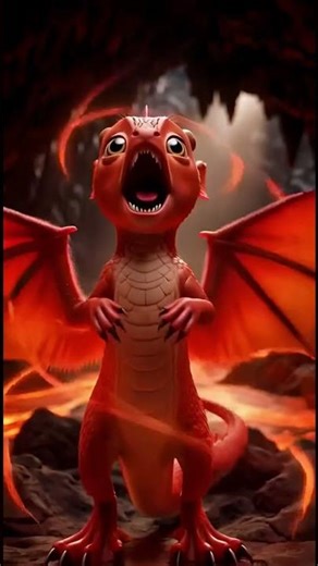 Tiny Baby Dragon → FIRE-BREATHING MONSTER 😱🔥