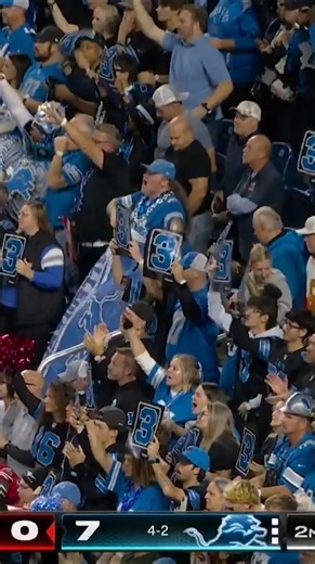 Ford Field was ROCKING Monday night | Detroit Lions