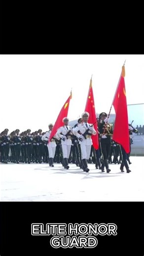 china's ELITE HONOR GUARD training