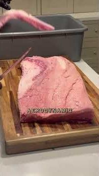 I know brisket is expensive. That's exactly why I trim this way.