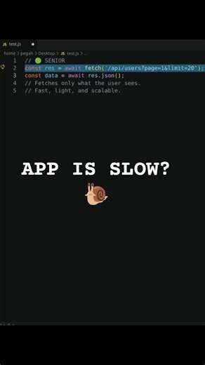 Stop fetching all your data at once!
