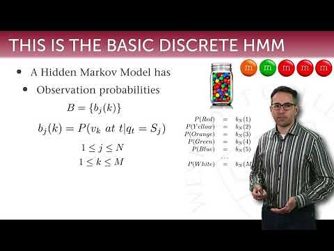 Hidden Markov Models 07: the HMM, mathematically and formally