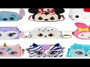 Purse Pets Micros Minnie Mouse Stitch Unicorn Stylish Small Purse Interactive Vocalization Feature G