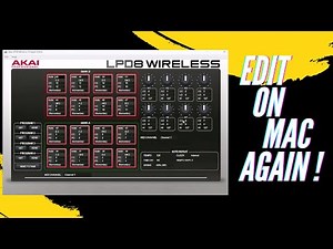 AKAI Pro - LPD8 Wireless (Free Program Editor Fix for Mac 2023)