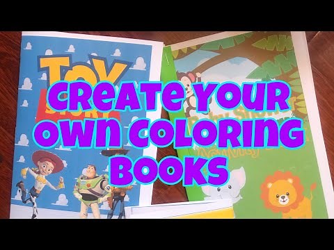 How To: Make Mini and Jumbo Coloring Books Using Publisher