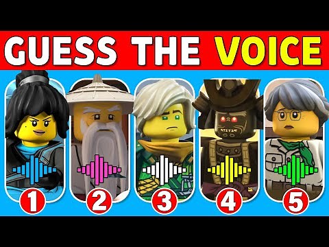 Guess the NINJAGO (Quiz #3) Characters by Their Voice - Quiz for Fans!