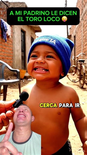 They call my godfather the crazy bull 😜