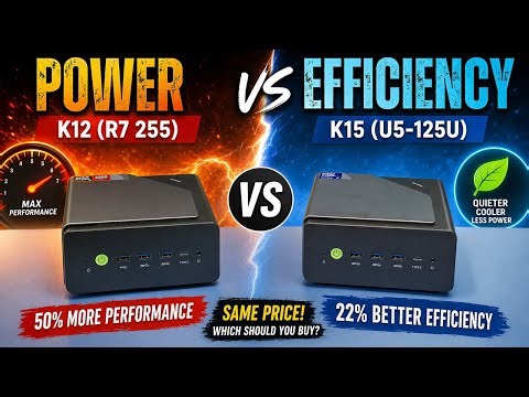 GMKTec K12 vs K15: Same Price, Same Design… But Not the Same PC!