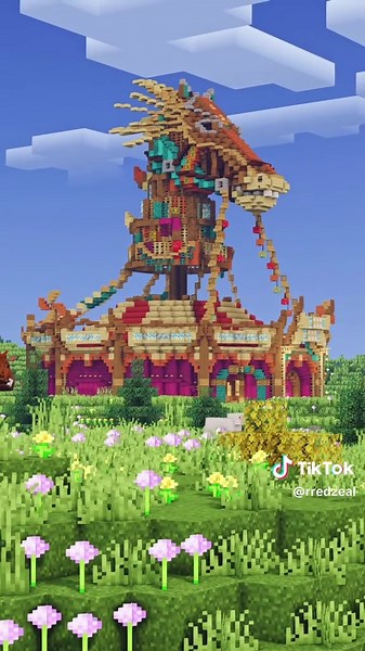 Minecraft Horse Stable Build Inspired by Breath of The Wild