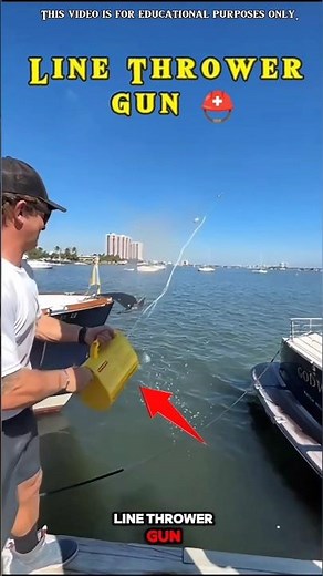 This Device Saves Lives in Emergencies - Line Thrower Gun 😱
