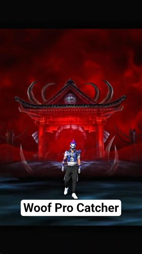 Woof Pro Catcher Outfit = Pure Savage Look 🐺🔥 | Free Fire#woofpro#freefire #dresscombination